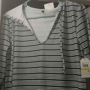 Nautica deep sea blue and white swim cover